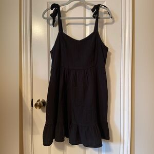Old Navy Black bow tie Dress